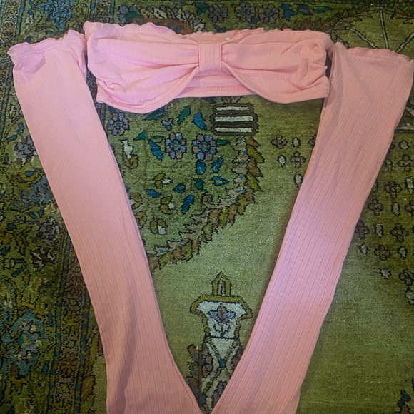 Angel LA pink top and skirt Size medium - Picture 6 of 6